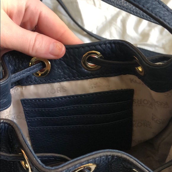 Michael Kors Navy Crossbody - Picture 5 of 8